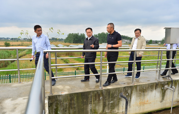 细化举措、凝聚合力，扎实推进环巢湖流域水环境综合治理——省长李国英一行调研长临河镇污水处理厂
