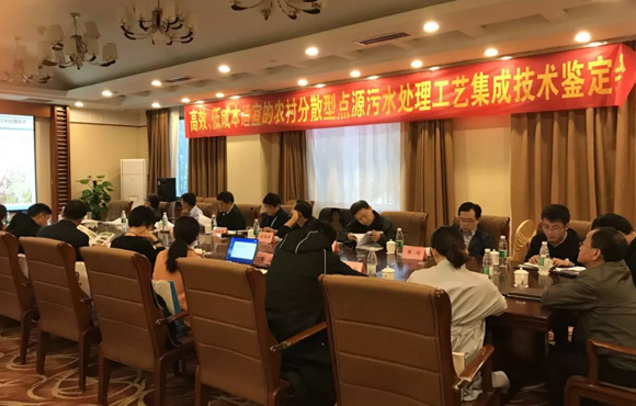 国祯环保水专项课题研究成果“高效生化生态耦合农村污水？榛砑际酢蓖ü际跫